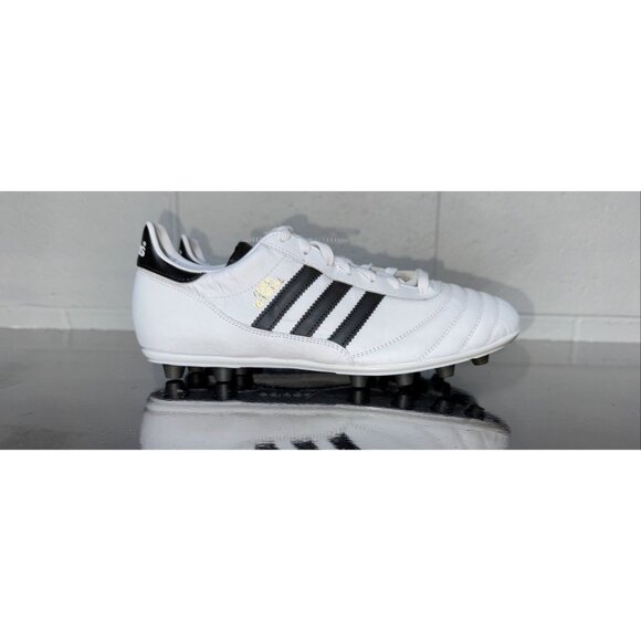 Adidas Copa Mundial FG Mens Leather Soccer Cleats Size 11 White Black ID4050 main image 4